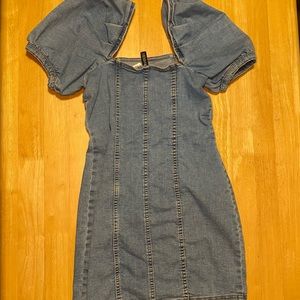 H&M denim dress